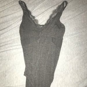 Target Grey bodysuit